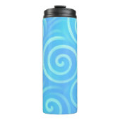 Ocean Waves of Pastel Dreams – Pastel Swirl Therma Thermosbecher (Vorderseite)