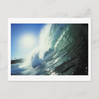 Ocean Waves Postcard Postkarte