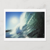 Ocean Waves Postcard Postkarte (Vorderseite)