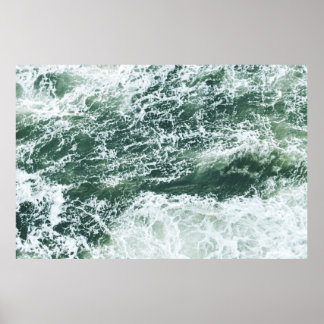 OCEAN WAVES POSTER