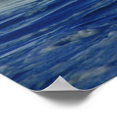 Ocean Waves Poster (Ecke)