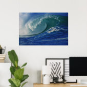 Ocean Waves Poster (Heimbüro)