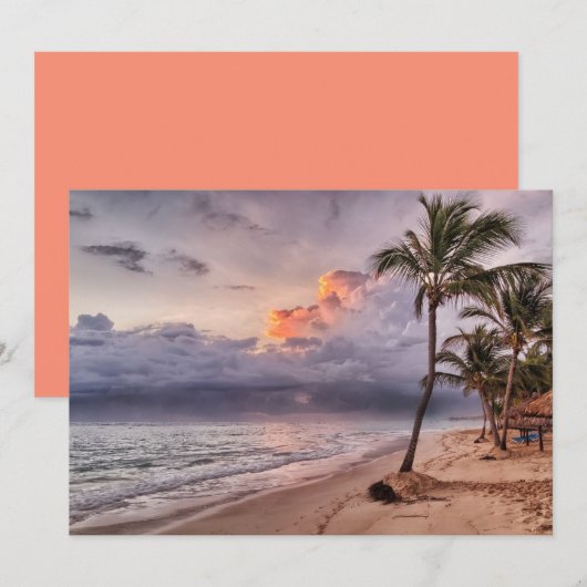 Ocean Waves Sandstrand Sunset (Vorne/Hinten)