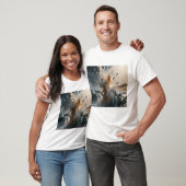 Ocean Waves & Sea Foam Graphic T-Shirt for Men (Unisex)