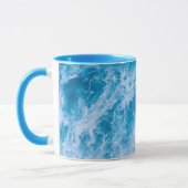 Ocean Waves Seascape Combo Kaffee Tasse (Links)