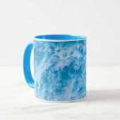 Ocean Waves Seascape Combo Kaffee Tasse (Vorderseite Links)