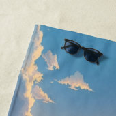 Ocean Waves & Sun Beach Towel Strandtuch (Beispiel)