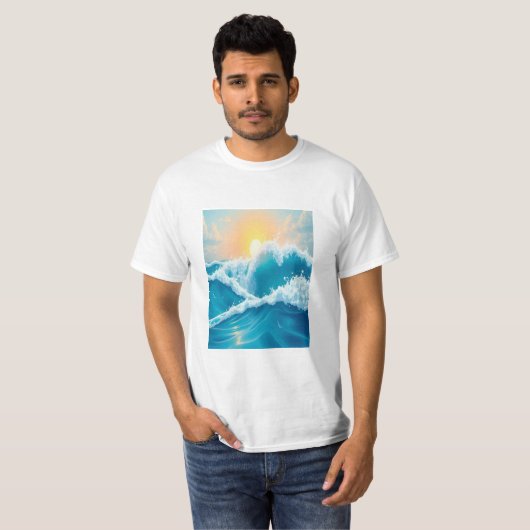 Ocean Waves T-Shirt (Vorne ganz)