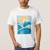 Ocean Waves T-Shirt (Vorderseite)