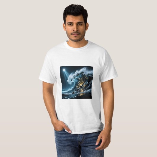 Ocean Waves T-Shirt (Vorne ganz)