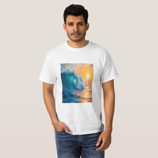 Ocean Waves T-Shirt (Vorne ganz)