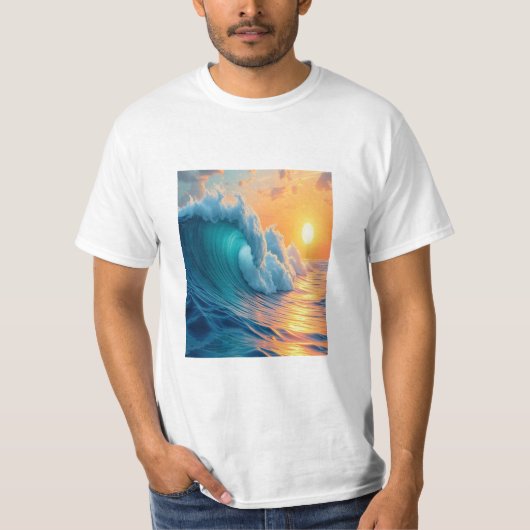 Ocean Waves T-Shirt (Vorderseite)