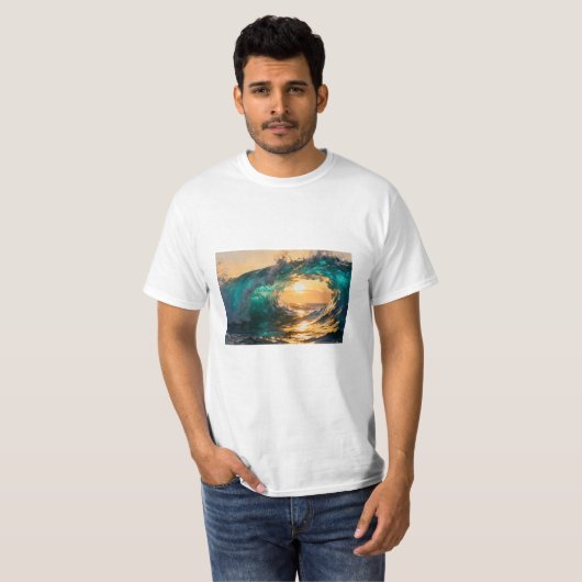 Ocean Waves T-Shirt (Vorne ganz)