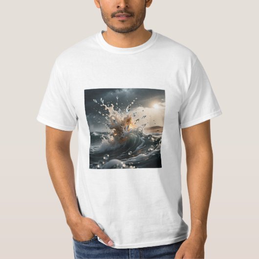 Ocean Waves T-Shirt (Vorderseite)