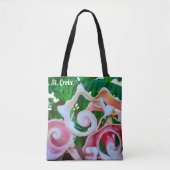 Ocean Waves Tote Bag Tasche (Vorderseite)