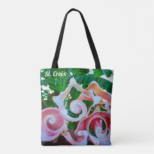 Ocean Waves Tote Bag Tasche (Rückseite)