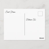 Ocean Waves und Canyon Zeichnend Friedlich Day Car Postkarte (Rückseite)