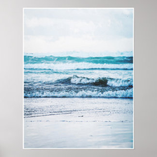 Ocean Waves Version 2 Fotografie Poster Print