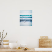 Ocean Waves Version 3 Fotoplakatdruck Poster (Küche)