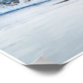 Ocean Waves Version 3 Fotoplakatdruck Poster (Ecke)