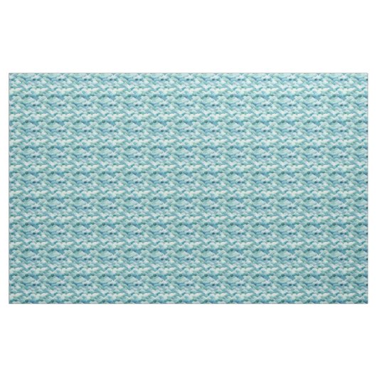 Ocean Waves Wasserfarbe moderne niedliche Muster Stoff (Yard (91,4 cm))