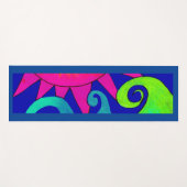 Ocean Waves Yoga Mat Yogamatte (Vorderseite (Horizontal))