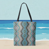 Ocean Waves Zig Zags & Stripes Tasche