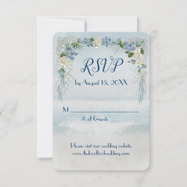 Ocean Wedding Blume Arch UAWG Einladung