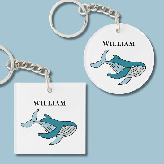 Ocean Whale Schlüsselanhänger