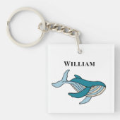Ocean Whale Schlüsselanhänger (Vorderseite)