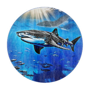 Ocean Whale Shark Riesenschwimmen Schneidebrett