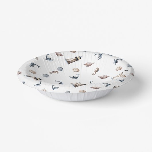 Ocean Whisper! Pappteller (Gewinkelt)