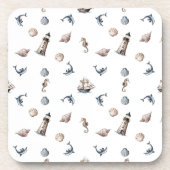 Ocean Whispers! Getränkeuntersetzer (Vorderseite)