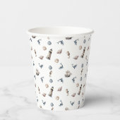 Ocean Whispers! Pappbecher (Rückseite)