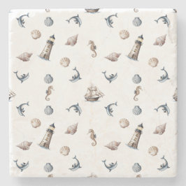 Ocean Whispers! Steinuntersetzer