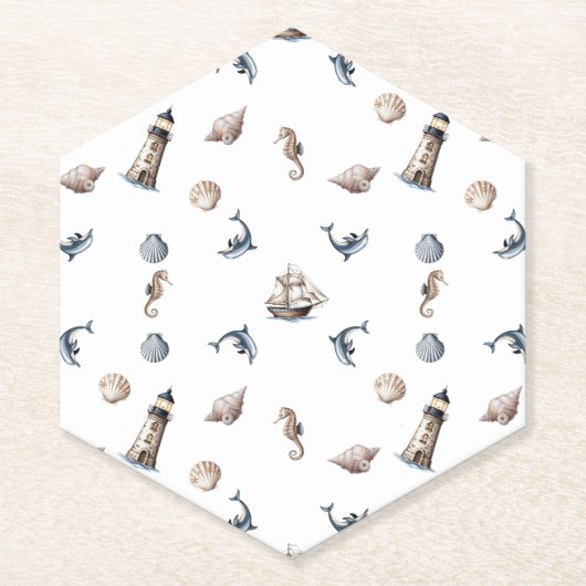 Ocean Whispers! Untersetzer (Vorderseite)