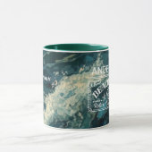Ocean Whitecaps Malerei Tasse (Zentrum)