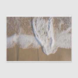 Ocean Whitewash auf Beach Tissue Paper Seidenpapier