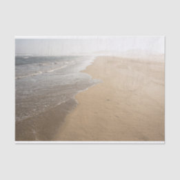 Ocean Whitewash auf Beach Tissue Paper Seidenpapier