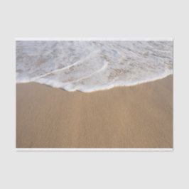 Ocean Whitewash auf Beach Tissue Paper Seidenpapier