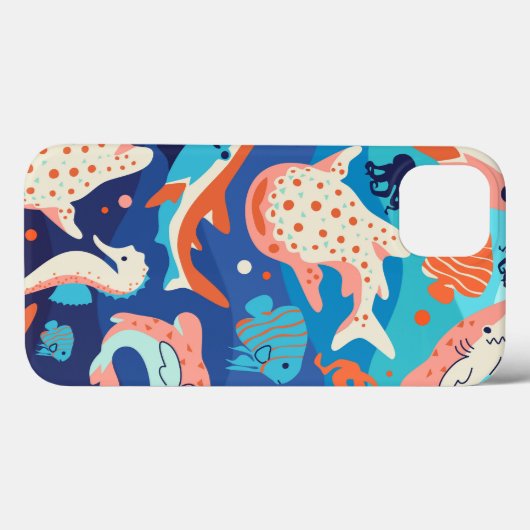 Ocean Wonders Case-Mate iPhone Hülle (Rückseite (Horizontal))