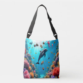 Ocean Wonders Coral Reef Tote Bag Tragetaschen Mit Langen Trägern