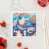 Ocean Wonders Serviette (Beispiel)