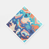 Ocean Wonders Serviette (Ecke)
