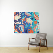 Ocean Wonders Wandteppich (Beispiel (Horizontal))