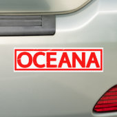 Oceana-Briefmarke Autoaufkleber (Auf Auto)