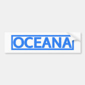 Oceana Briefmarke Autoaufkleber (Vorne)