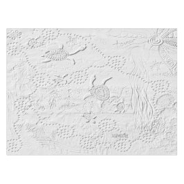 Oceana Embossed Aborigine-Kunst Tischdecke