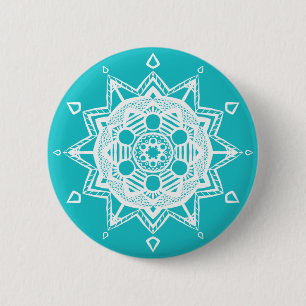 Oceana Mandala Button