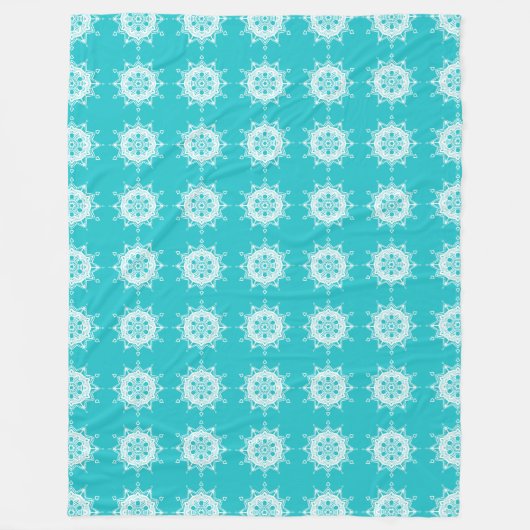 Oceana Mandala Fleecedecke (Vorderseite)